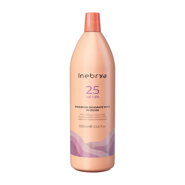 Inebrya Violet Oxydizing Emulsion Cream 25 Vol — Окислювальна емульсія 7,5%, 1000 мл